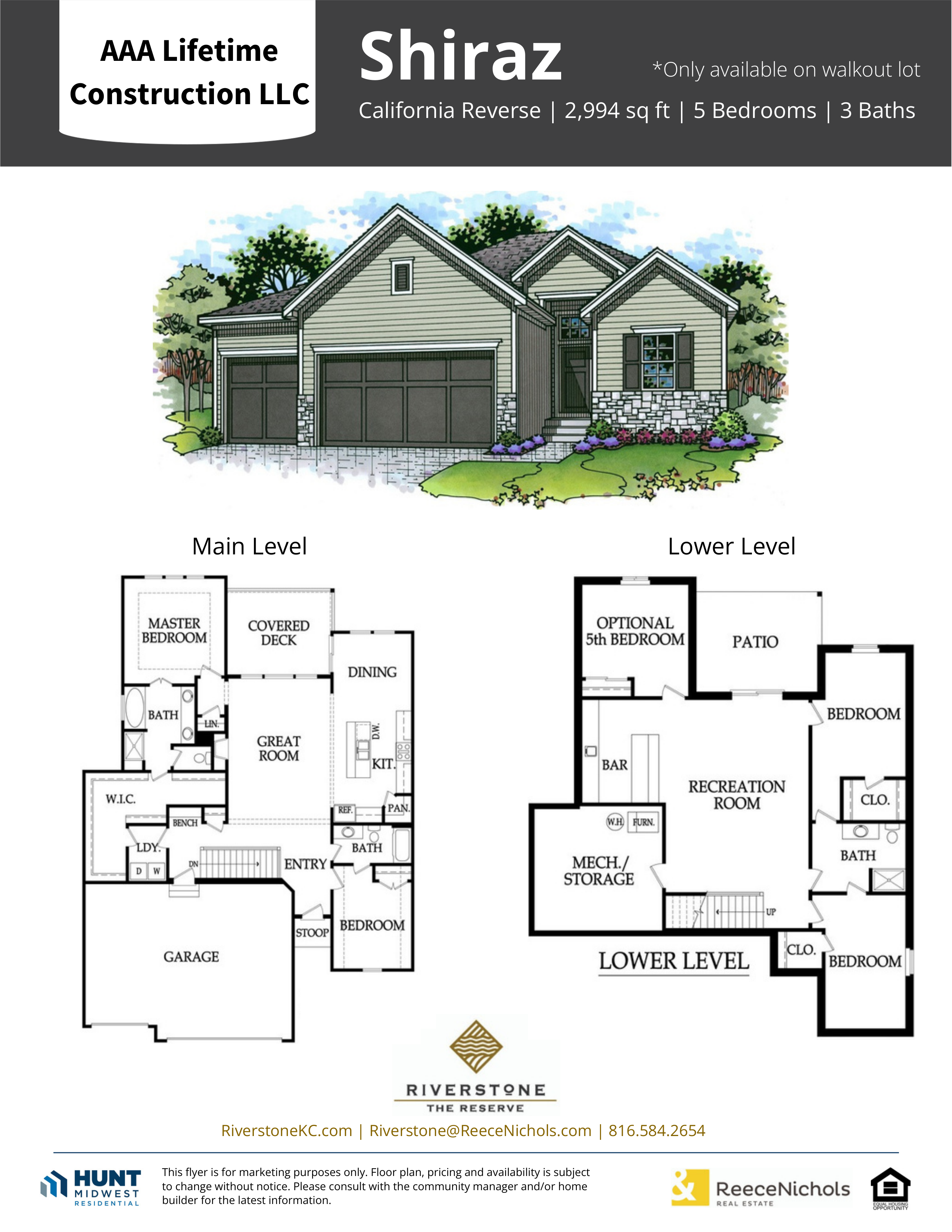 Shiraz Plan plan flyer